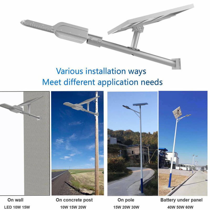 RoadSmart YY 1000W All in Two Solar Street Light - IP65 Waterproof with PIR Motion Sensor